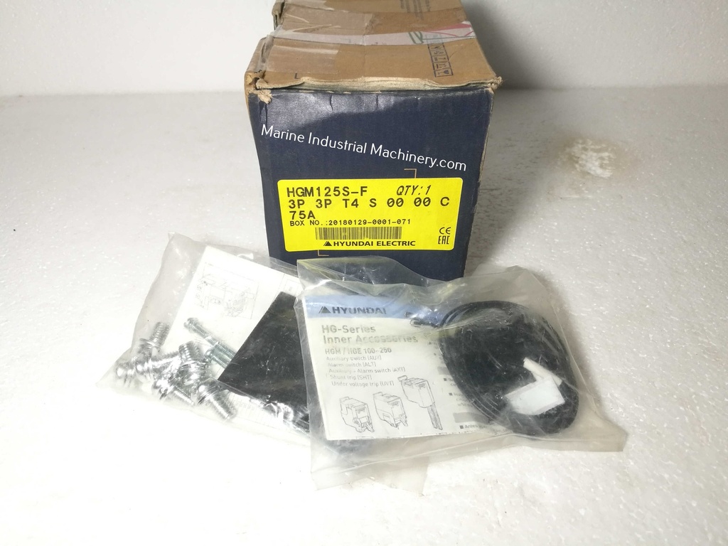 Hyundai HGM 125S Molded Case Circuit Breaker(75A)