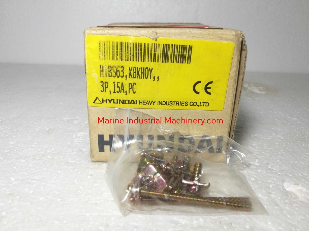 Hyundai HiBS 63 Molded Case Circuit Breaker(15A)