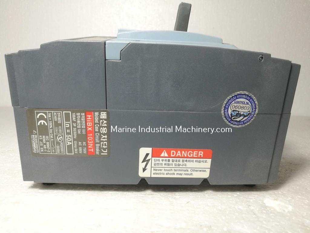 Hyundai HiBX 103NT Molded Case Circuit Breaker(50A)
