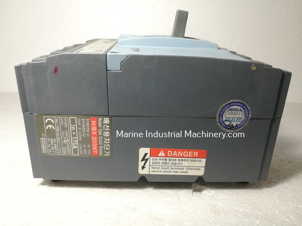 Hyundai HiBX 203NT Molded Case Circuit Breaker(175A)