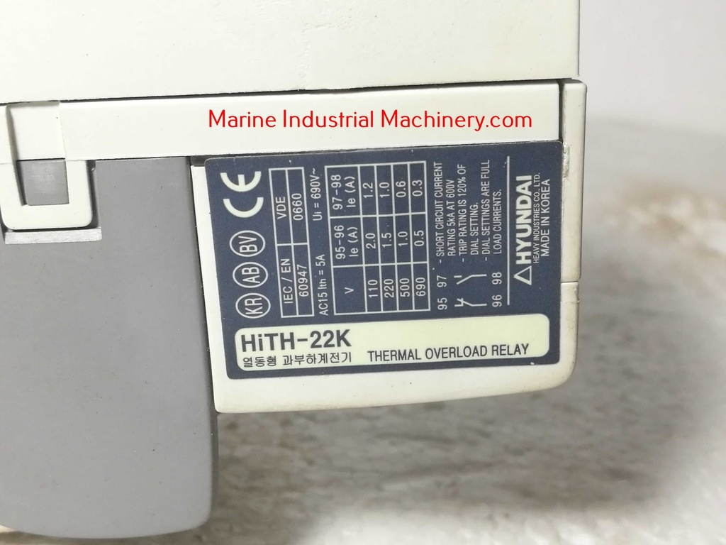 Hyundai HiTH-22K Thermal Overload Relay(HiTH130K130) 