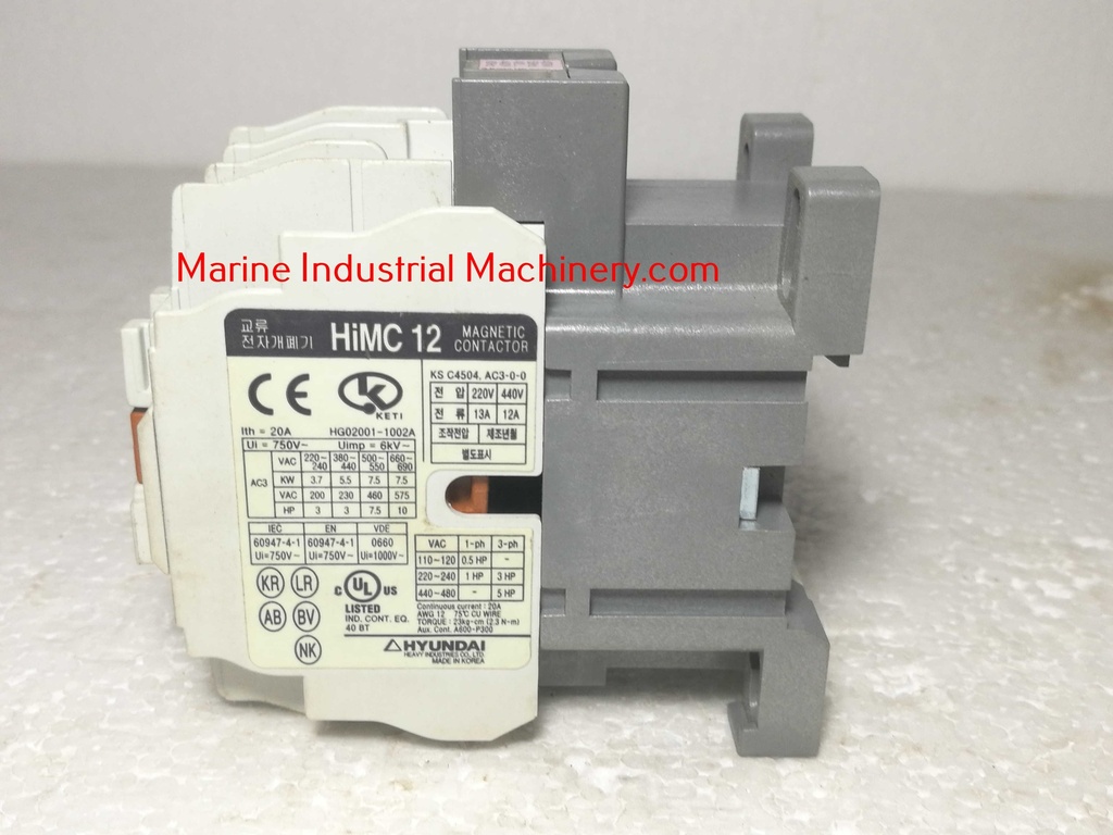 Hyundai HiMC 12 Magnetic Contactor