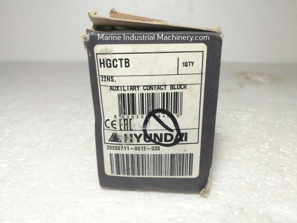 Hyundai HGC TB 22NS Magnetic Auxiliary Contact Block