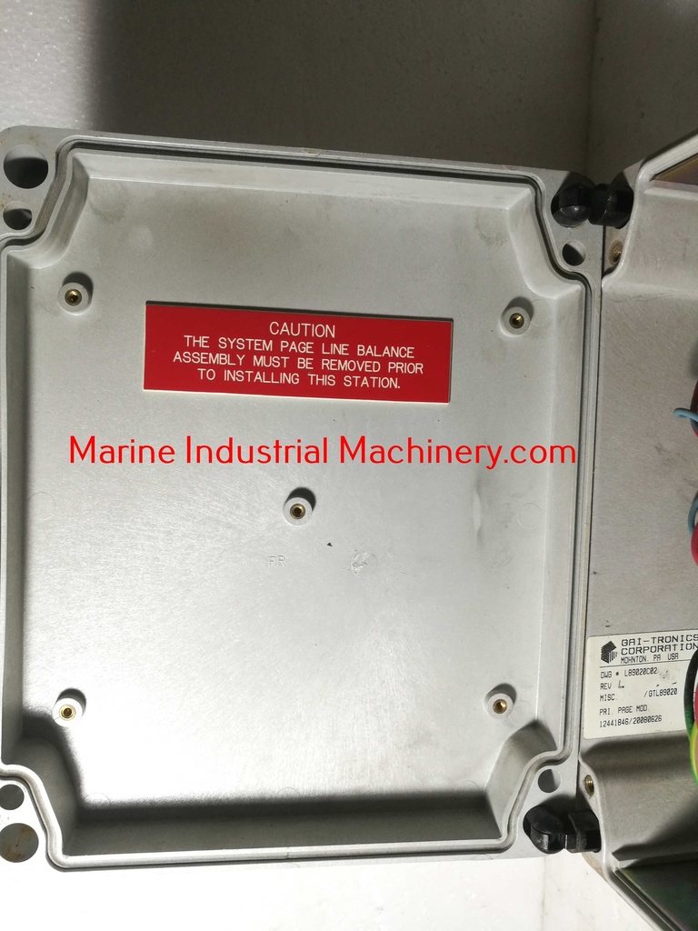 Gai-Tronics MISC GTL89020 Page Module