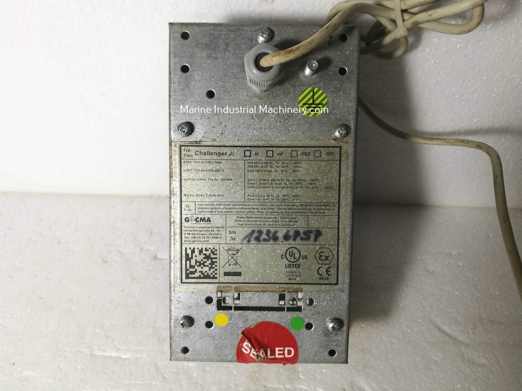 Gecma Challenger Ji Operating Manual Joystick