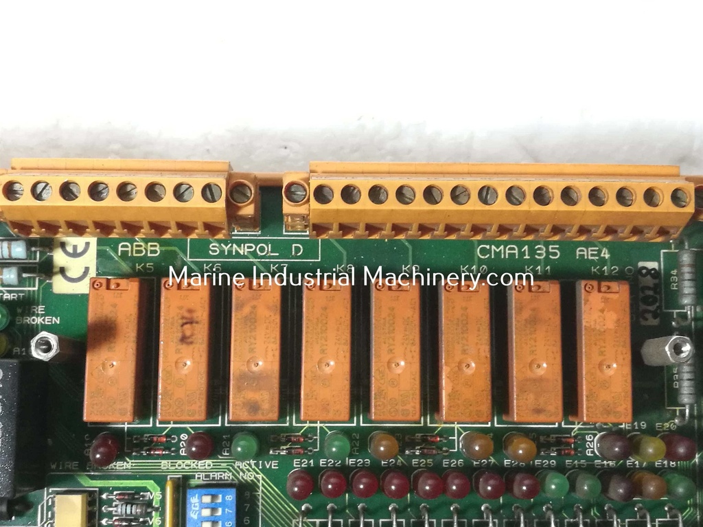 Weidmuller-ABB Sypol D CMA 135 3DDE 300 415 Diesel Start Stop Automatic Module
