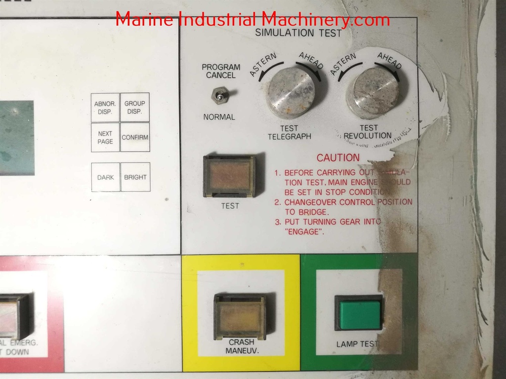 Nabco M-800S Main Engine Remote Control System