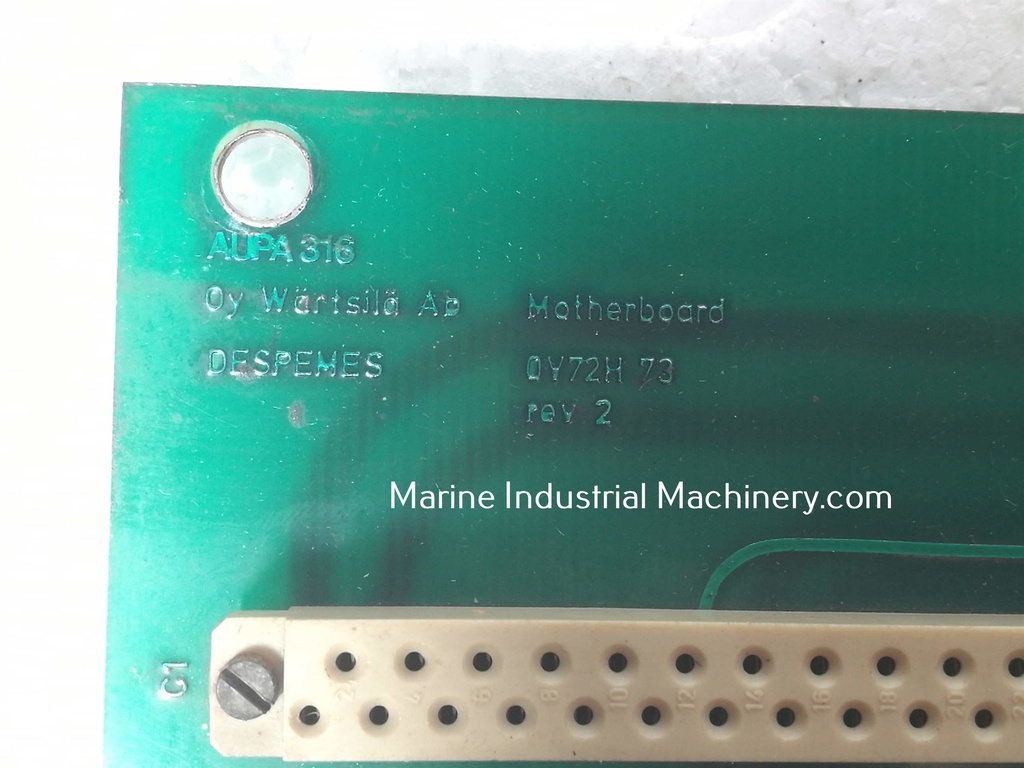 Wartsila OY72H 73 Motherboard