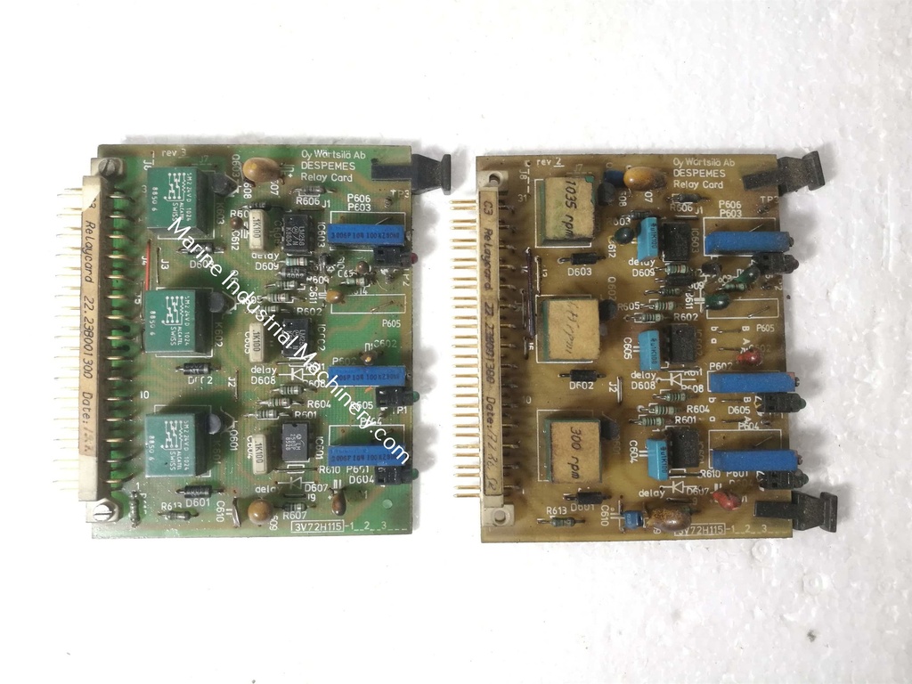 Wartsila 3V72H115-1..2..3 Despemes Relay Card