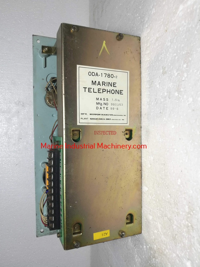Nippon Hakuyo ODA-1780-2 Marine Auto Telephone