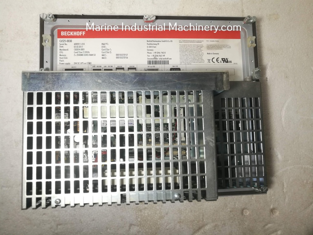 Beckhoff C6525-0030 Fanless Installation Industrial Pc
