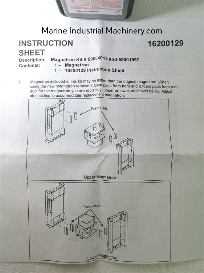 Toshiba 2M248K(A)Air-Cooled Magnetron