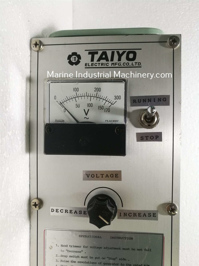 Taiyo Electric DS-21-2E TEW Automatic Voltage Regulator