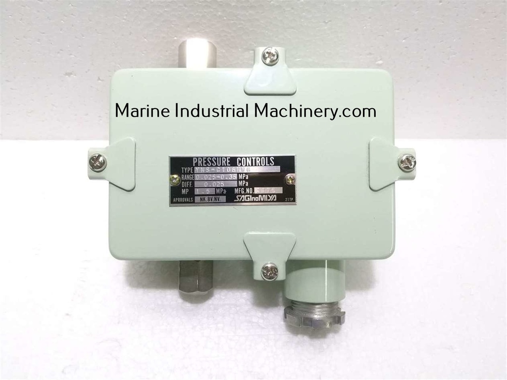 Saginomiya YNS-C106NWG Pressure Controls
