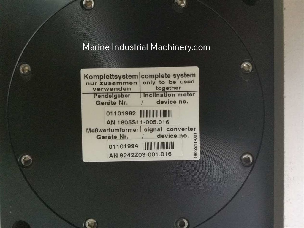 Pendelgeber PE-WD-01/GS120 Position FSG Tilt Sensor