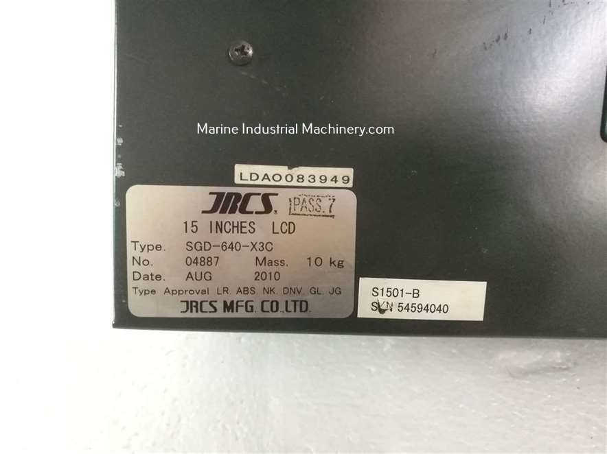JRCS SGD-640-X3C LCD Graphical Terminal