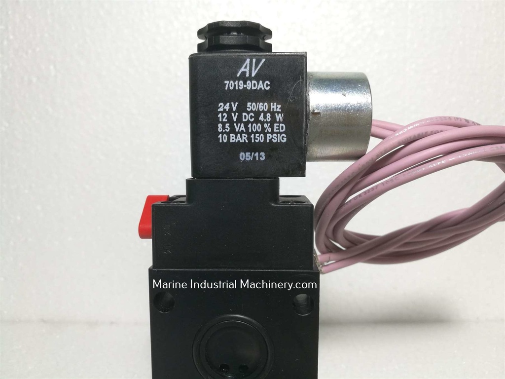 Tyco 791L-412-C4D4-00 Solenoid Valve