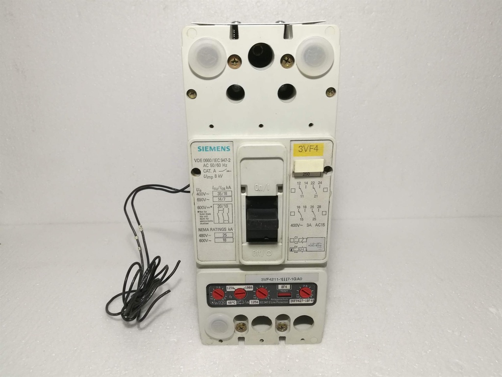 Siemens 3VF4211-1BF47-1GA0 Circuit Breaker