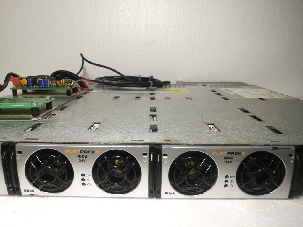 Eltek Flatpack2 FP2 1U PR 4AC HC Power Rack