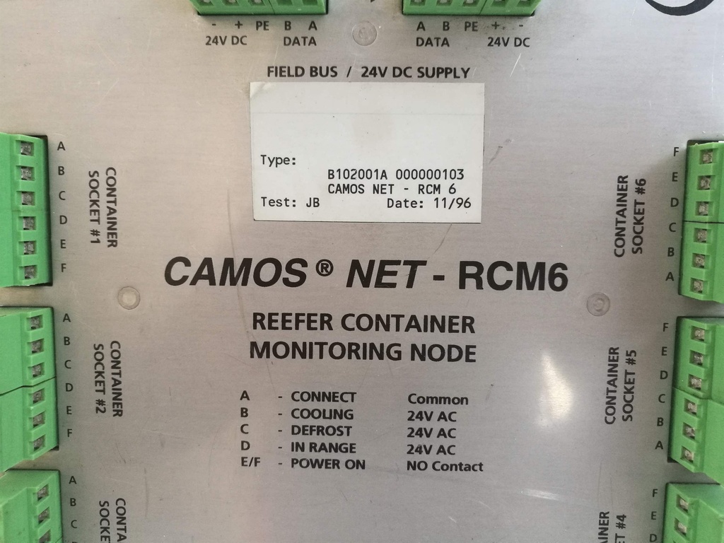 Stein Sohan Camos Net-RCM6 B102001A 000000103 Reefer Container Monitoring Node