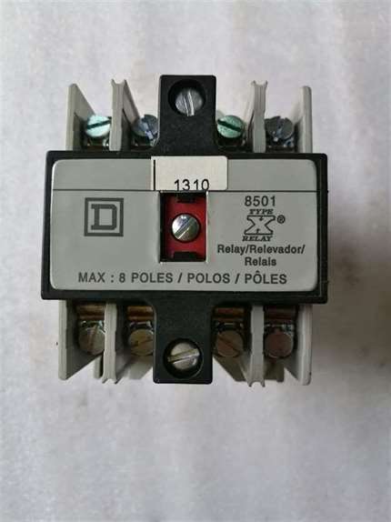 Square D 8501 X D000 Industrial Control Relay