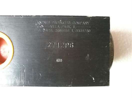 Kepner 2712P6 Single Lock Hydraulic Valve