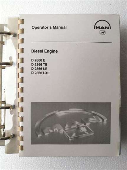 Man Diesel D 2866 E Spare parts Catalog