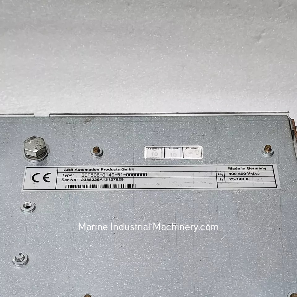 ABB DCF506-0140-51 Overvoltage Protection For Field Supply