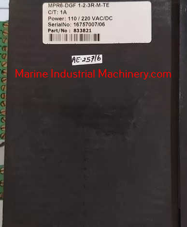 Terasaki MPR-6-DGF Motor Protection Relay
