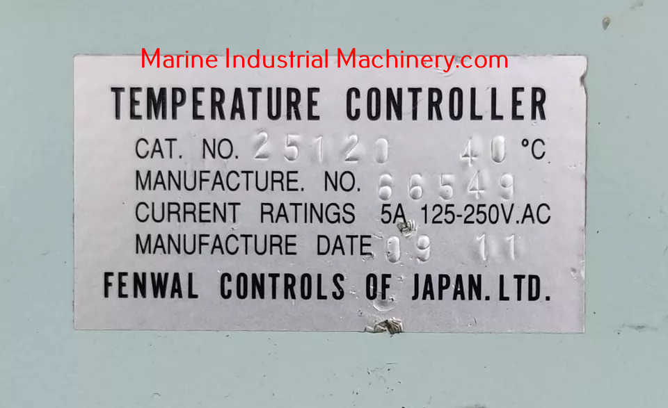 Fenwal 25120 Temperature Controller