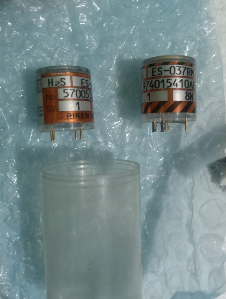 Riken keiki H2S ES-037RM Gas Detector Sensor