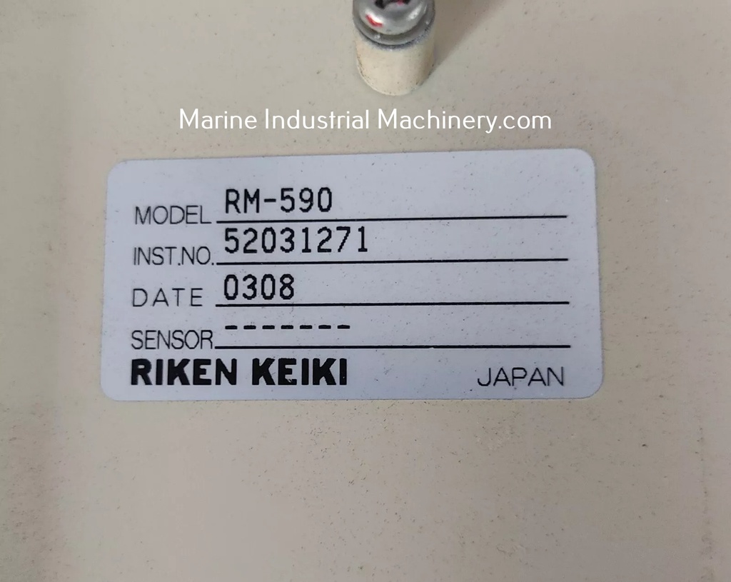 Riken Keiki RM-590 Multi Gas Channel Monitoring System