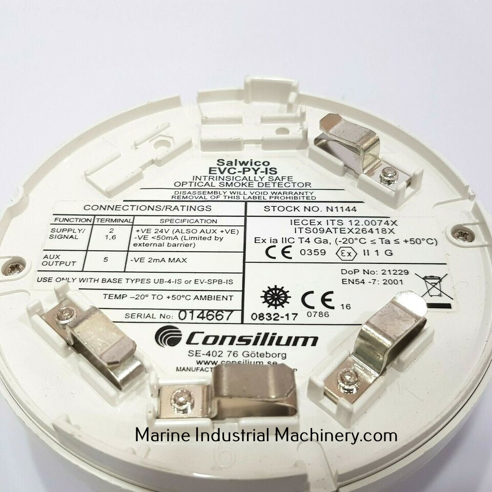 Consilium Salwico EVC-PY-IS Optical Smoke Detector