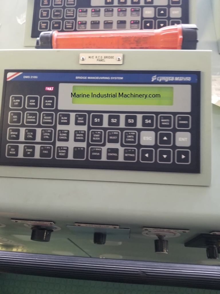 Sam-Lyngso Marine DMS 2100 Bridge Manoeuvring System Alarm Panel