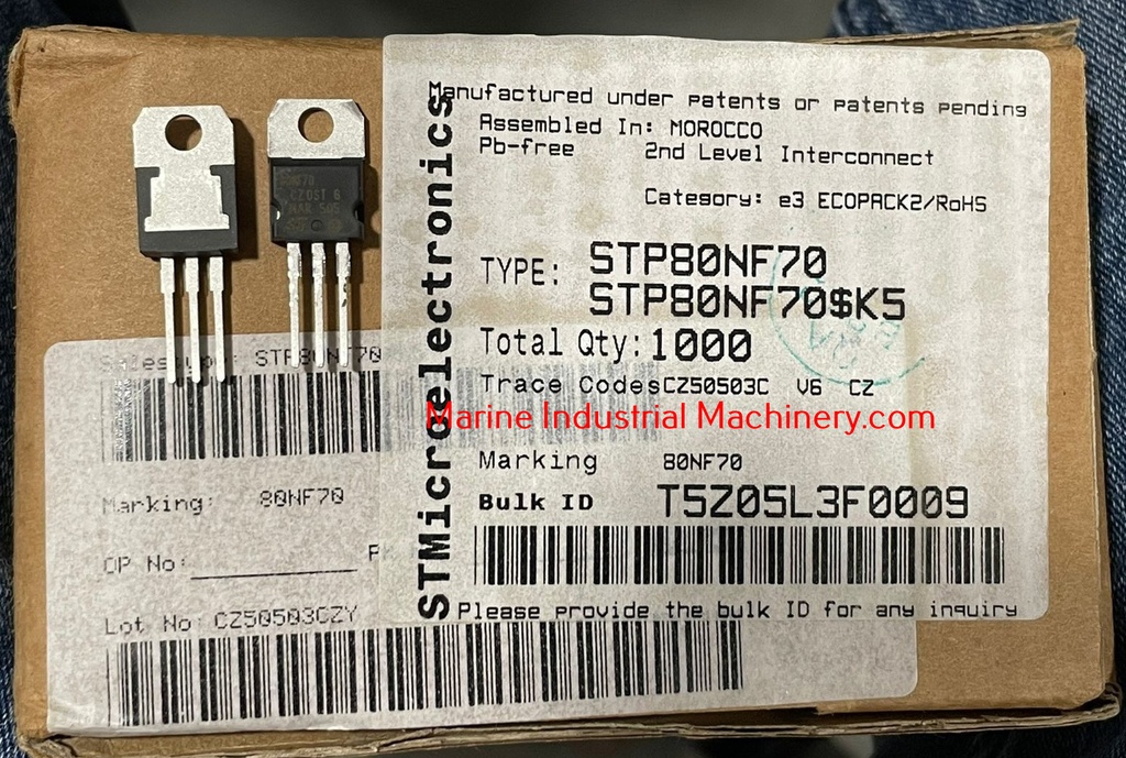STP80NF70 Integrated Circuit