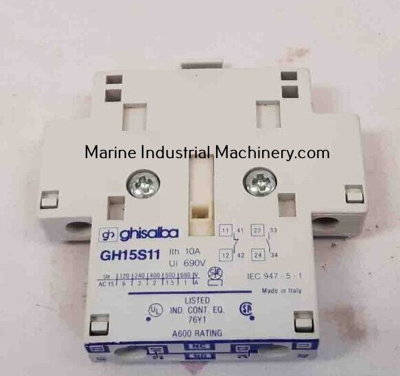 Ghisalba GH15S11 Auxiliary Contact