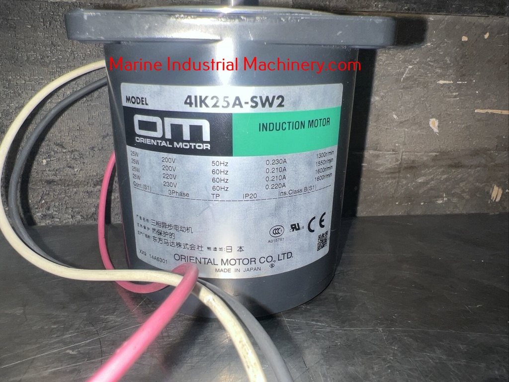 Oriental Motor 4IK25A-SW2 Induction Motor