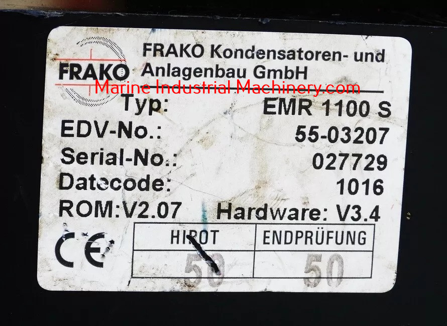Frako EMR-1100 Energy Management System Reactive Power Control Relay