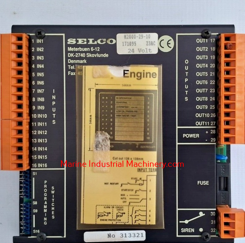 Selco R2000-29-10 Engine Controller