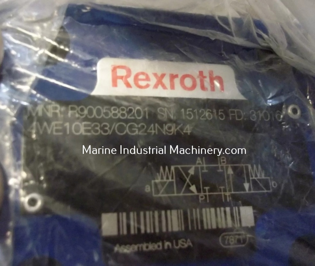 Rexroth R900588201 4WE10E33-CG24NK4 Directional Control Valve
