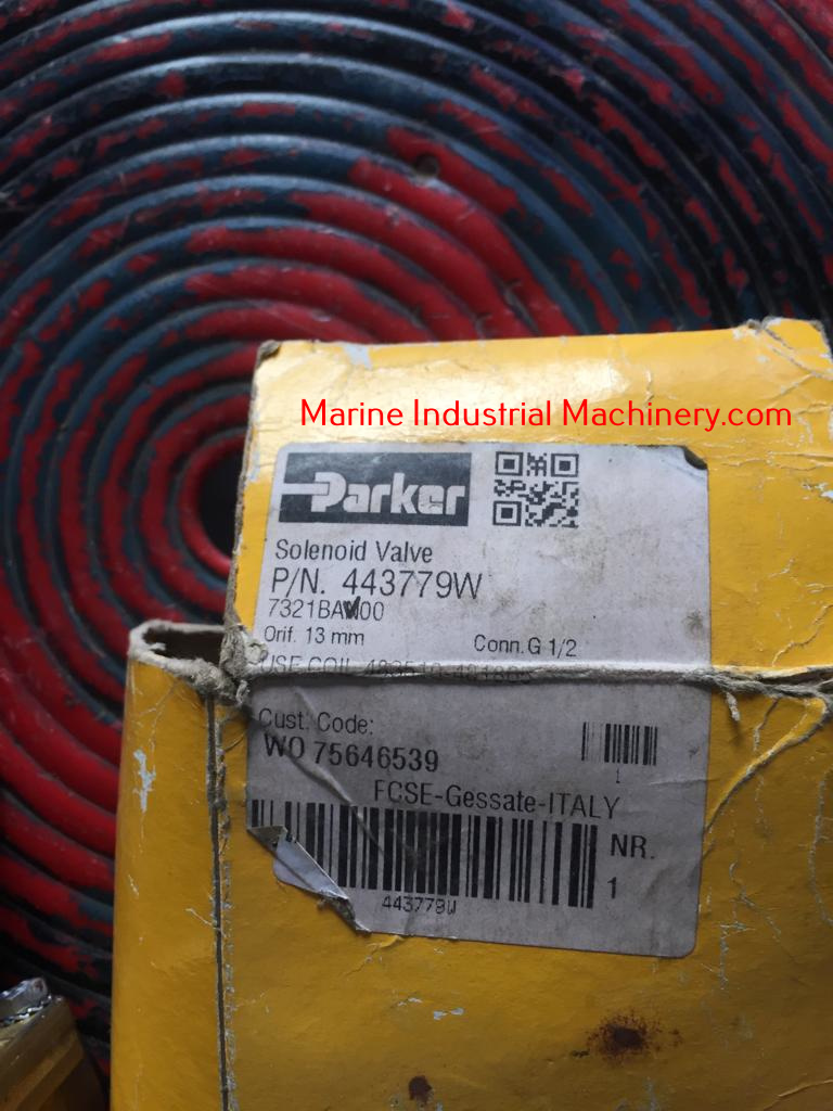 Parker 483510S6 XS03S6 Solenoid Valve