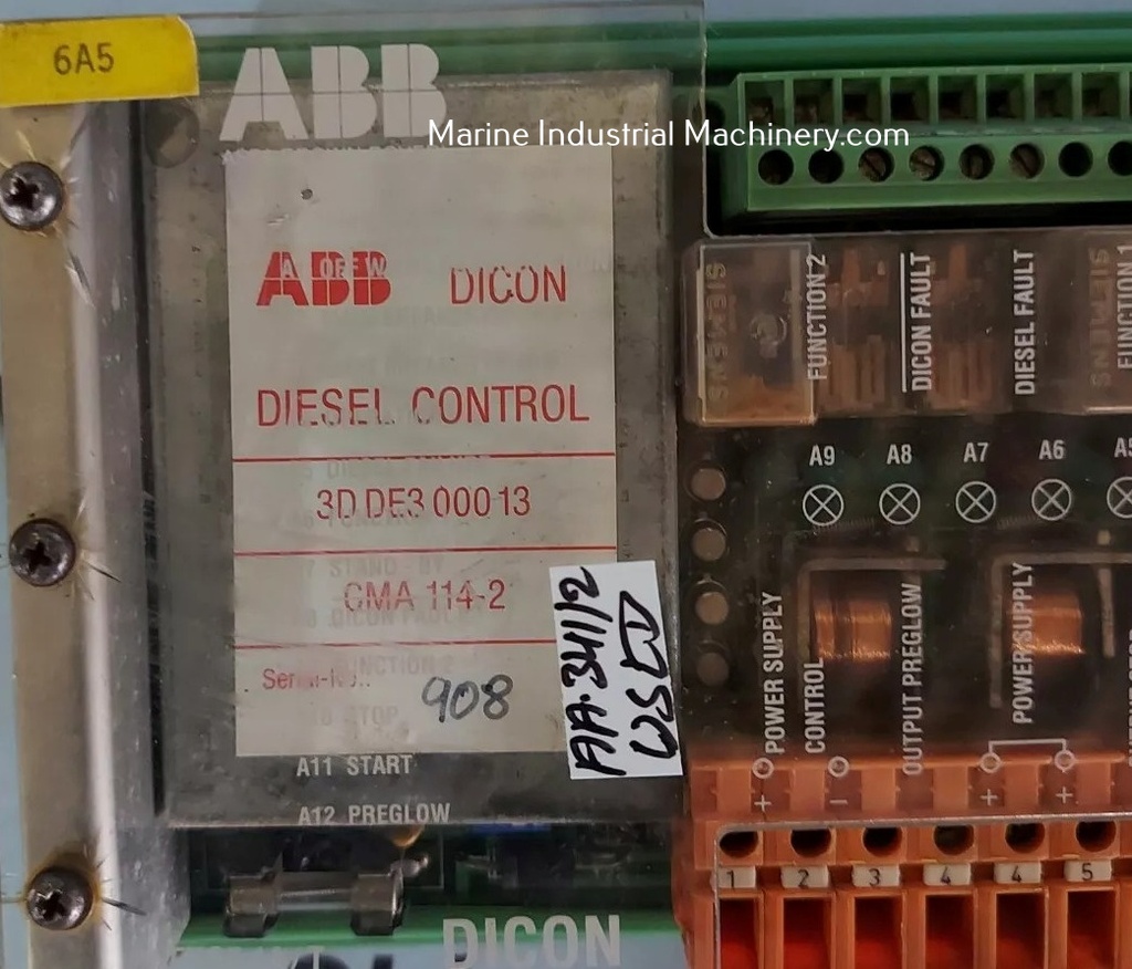 Abb Dicon CMA 114-2 3D DE3 000 13 Diesel Control Unit