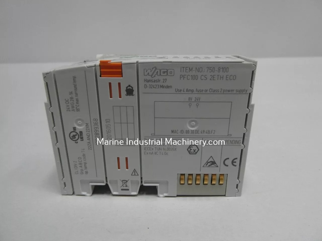 Wago 750-8100 Ethernet Controller Module