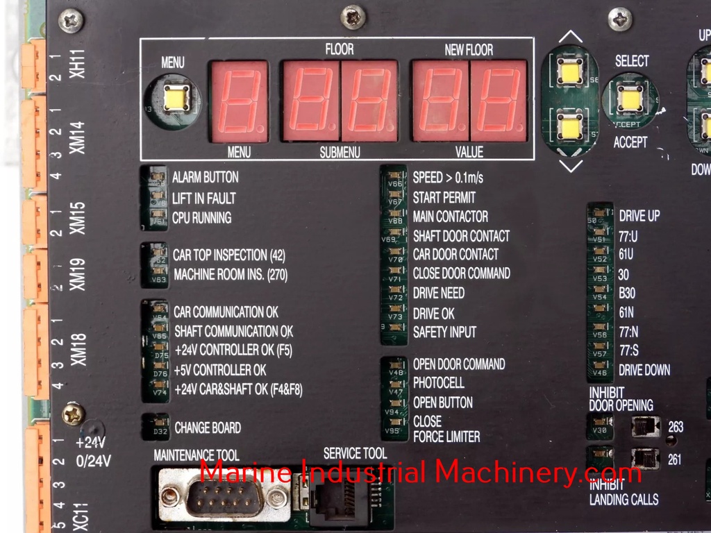 Kone 375 LCECPU40-D7 Plc Board