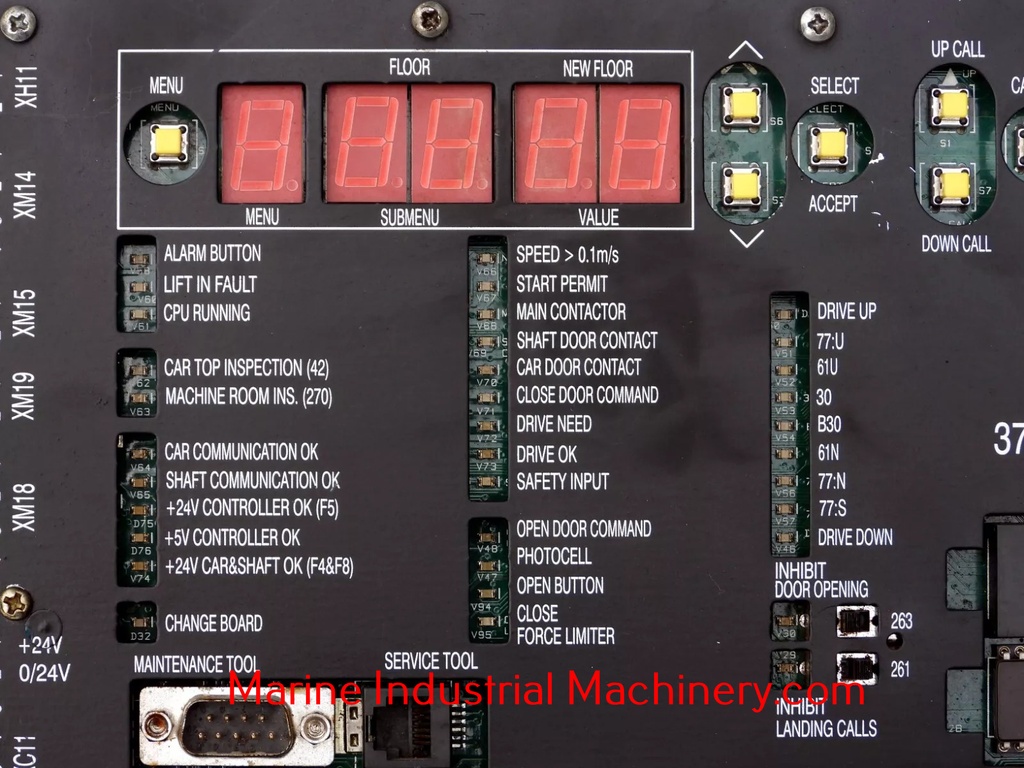 Kone 375 LCECPU40-D7 Plc Board