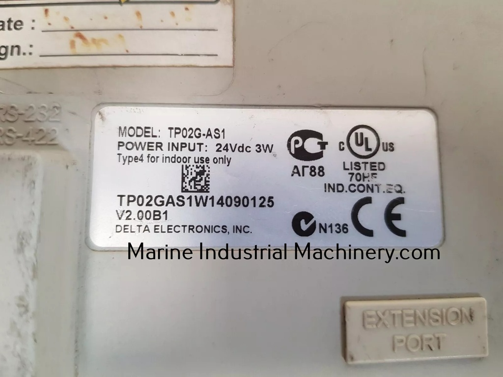 Delta TP02G-AS1 Operator Interface Lcd Display