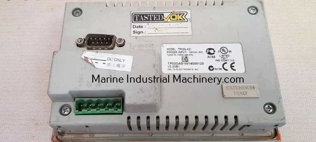 Delta TP02G-AS1 Operator Interface Lcd Display