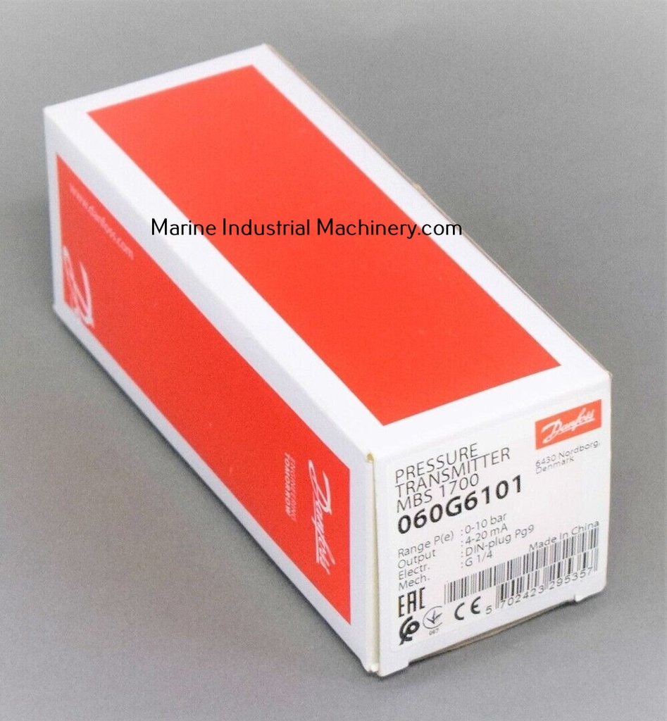Danfoss MBS 1700 060G6101 Pressure Transmitter