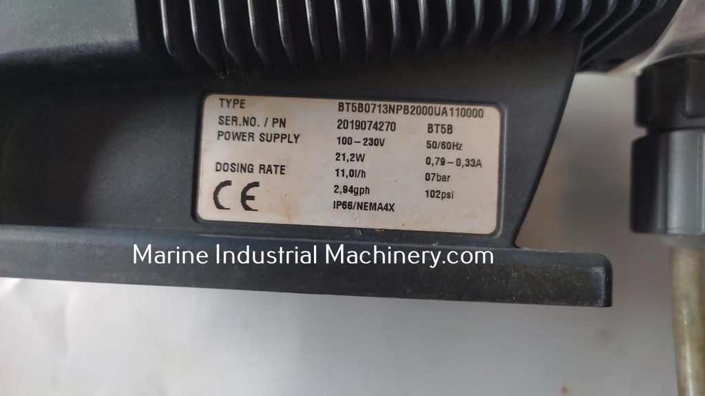 Prominent BT5B0713NPB2000UA110000 Solenoid Metering Pump set