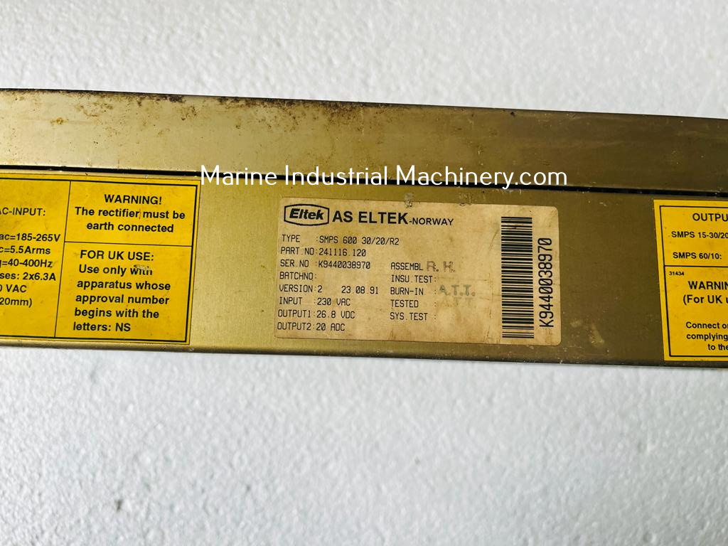 Eltek SMPS 600 30-20-R2 Power Supply